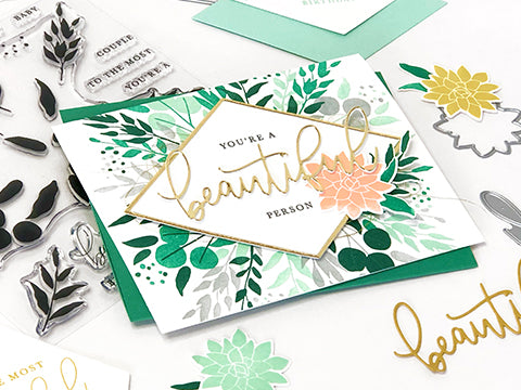 FEATURE FRIDAY: BOTANICAL TURNABOUT™ STAMP SET & DIES