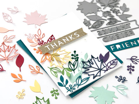 FEATURE FRIDAY: WOODLAND BUNDLE & LEAFY LAYERS DIES