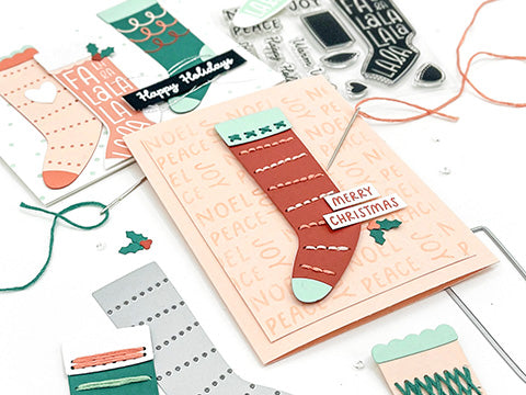 FEATURE FRIDAY: HOLIDAY SAYINGS| ORNAMENTS TURNABOUT™ | STOCKING STAMP & STITCH