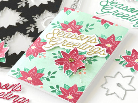 FEATURE FRIDAY: O HOLY NIGHT + POINSETTIA FILL-IN