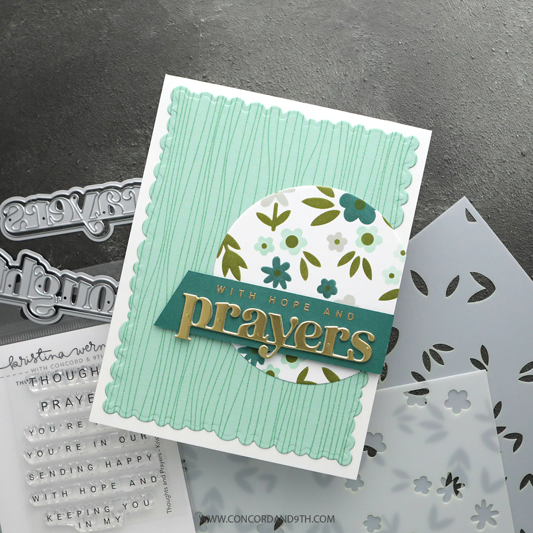 Thoughts and Prayers Stamp Set