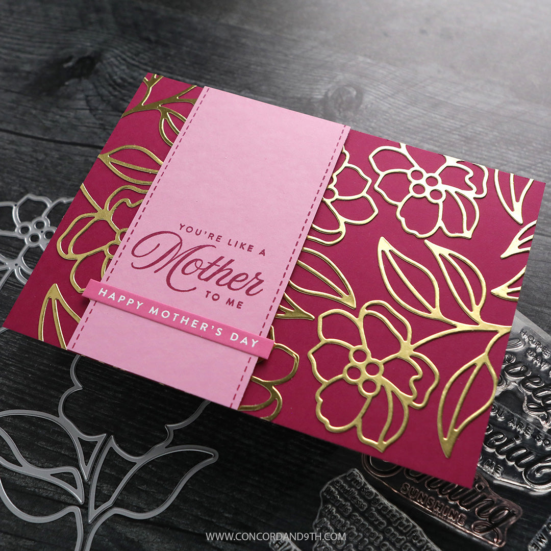 Spring Bloom Inlay Dies