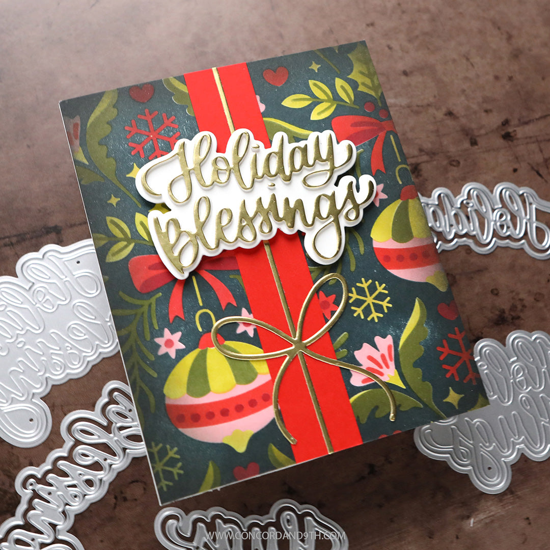 Ornamental Christmas Stamp Set