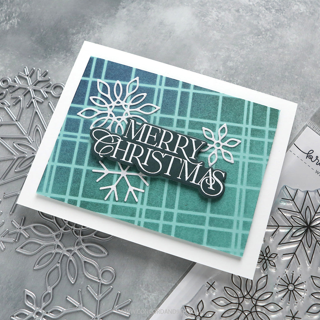 Elegant Holiday Greetings Stamp Set