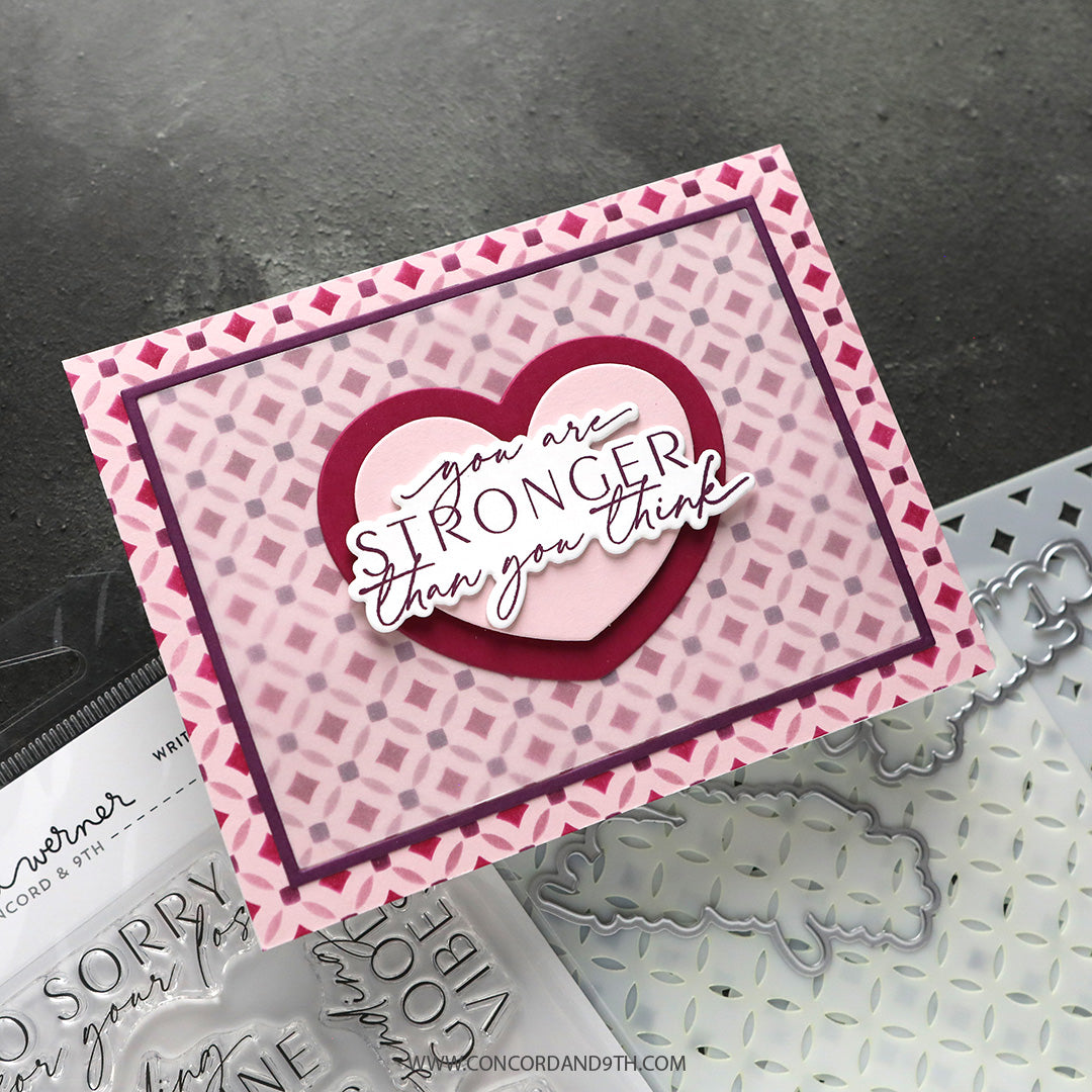 Written Words 2 Stamp Set