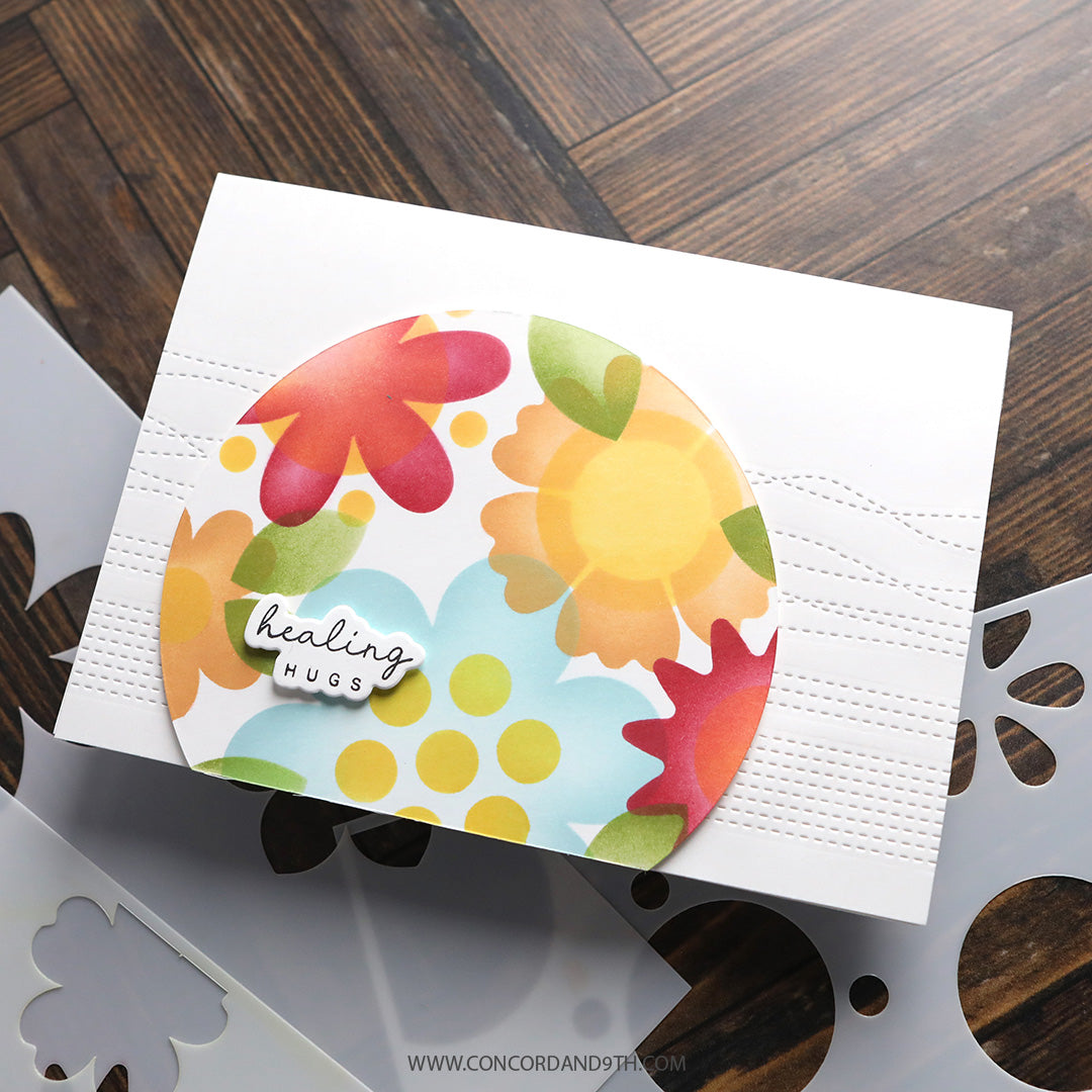 Blissful Blooms Stencil Pack