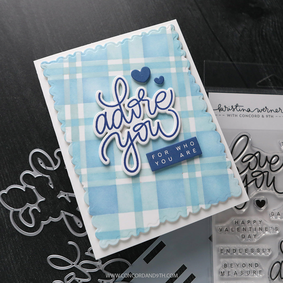 Plaid Perfection Stencil Pack