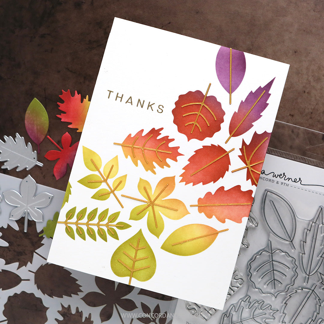 Thankful Leaves Stamp Set