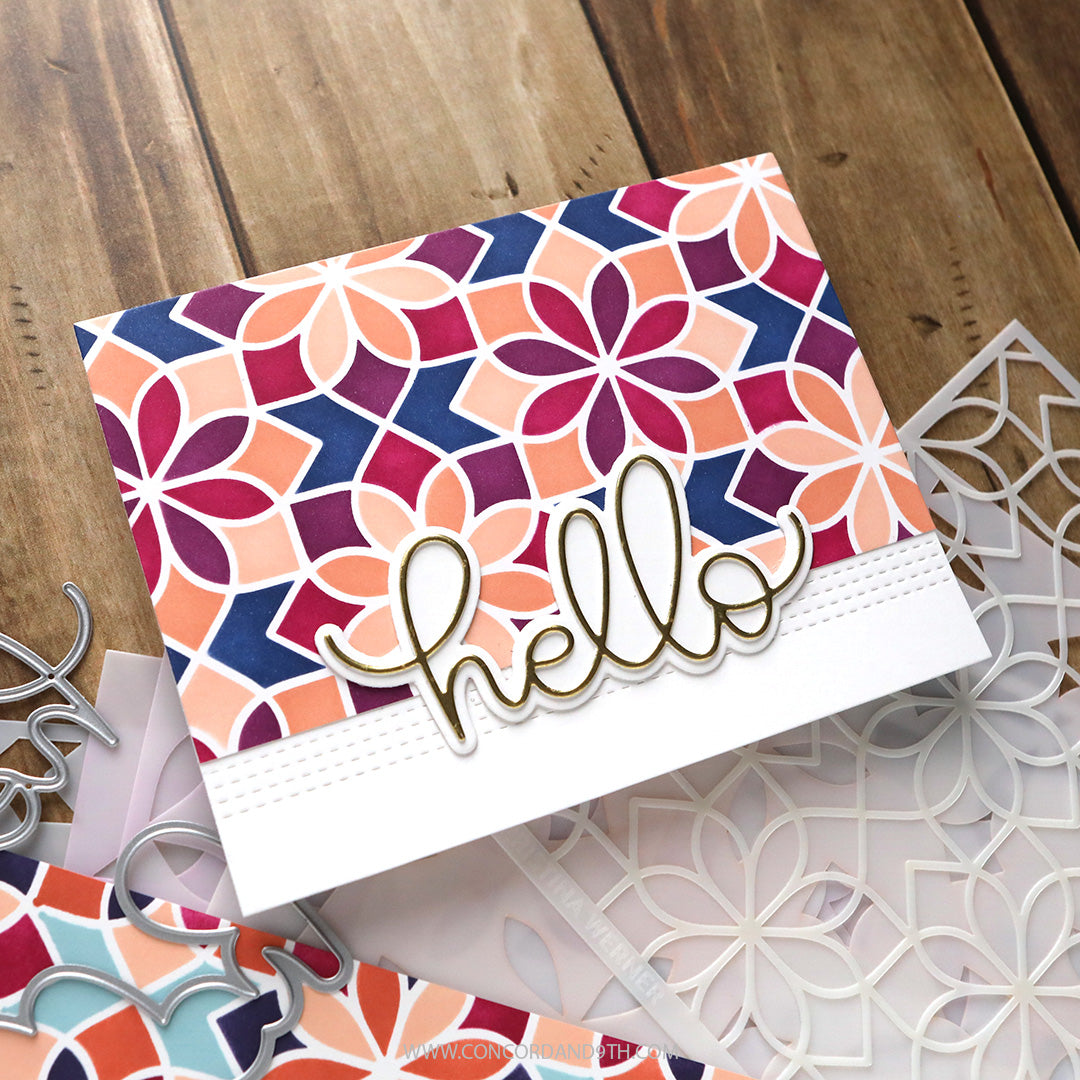 Cara Medallion Stencil Pack