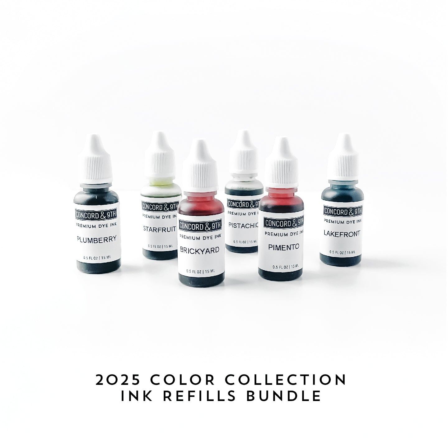 2025 Color Collection Ink Refills Bundle (6 Colors)