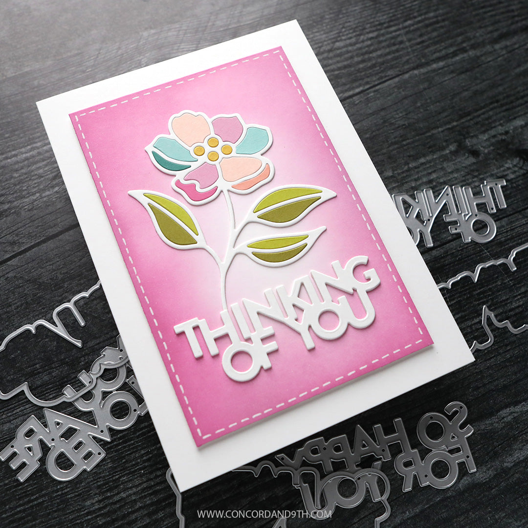 Spring Bloom Inlay Dies