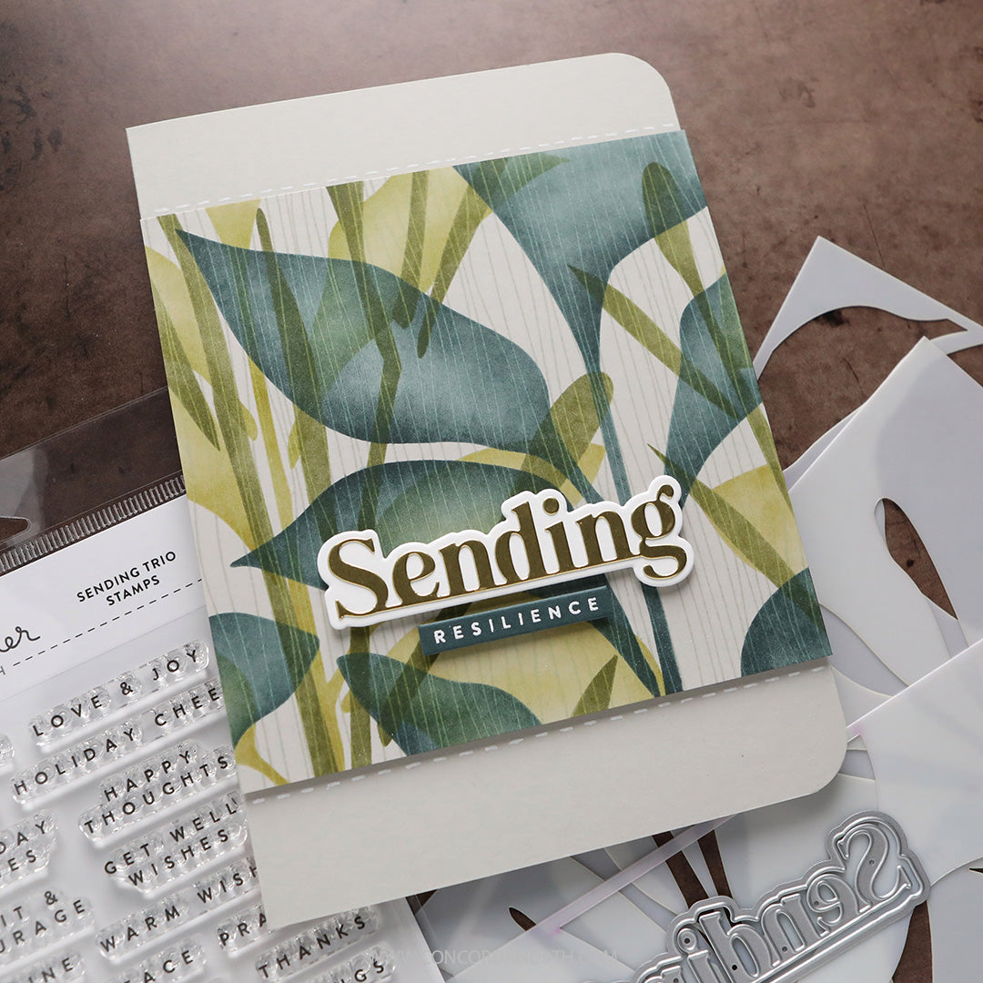 Sending Trio Stamp Set