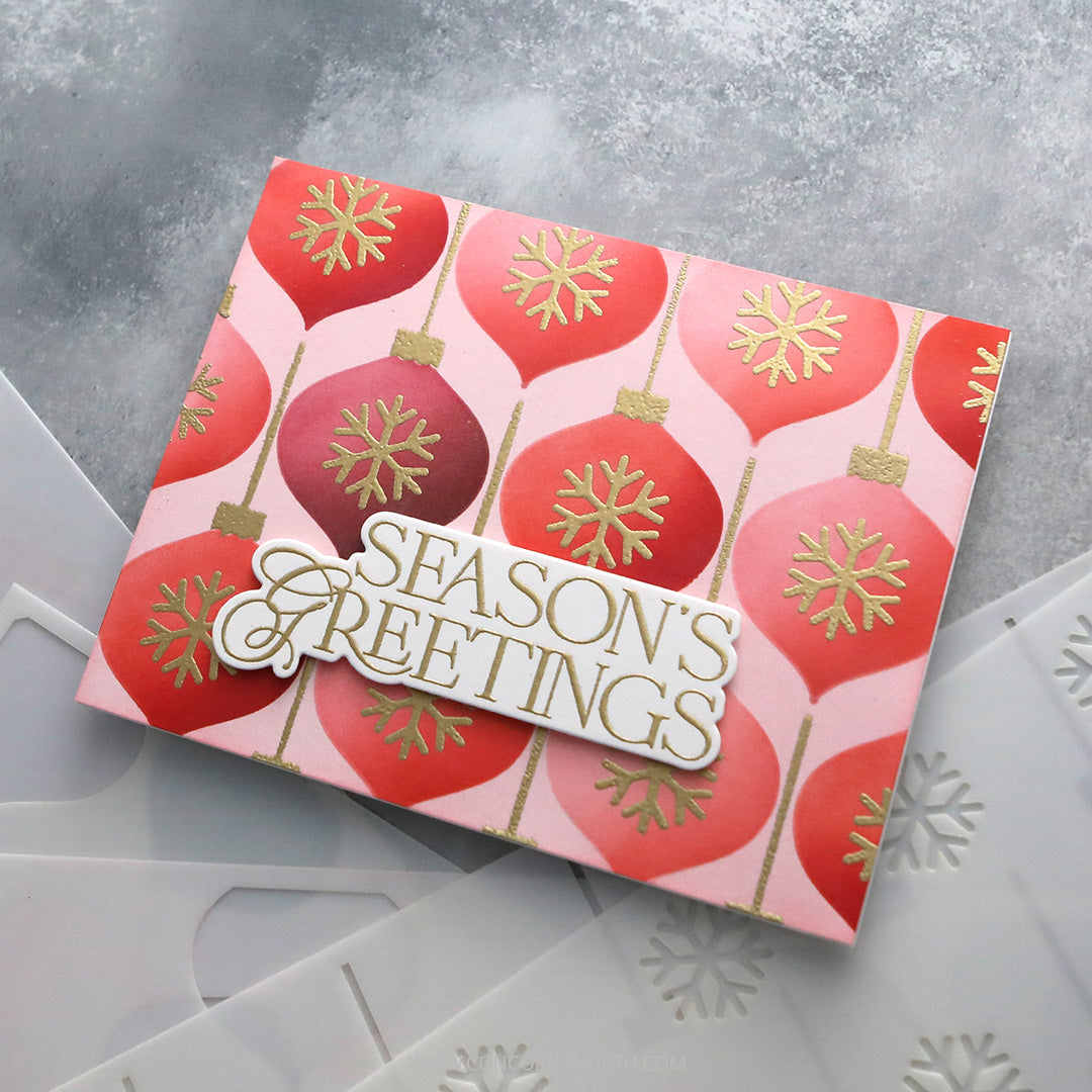 Ornaments Stencil Pack