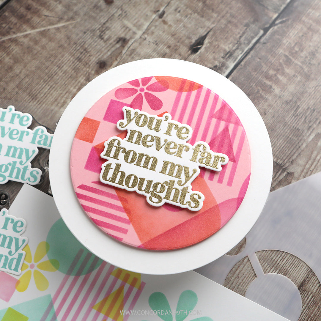 Checking In Stamp Set