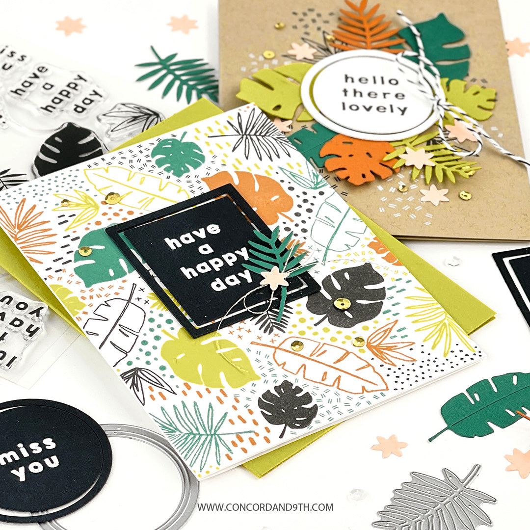 A Bit of Paradise Turnabout™ Stamp Set