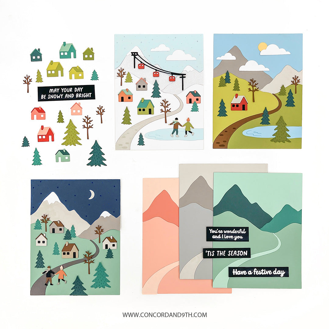 Alpine Village Stamp Set