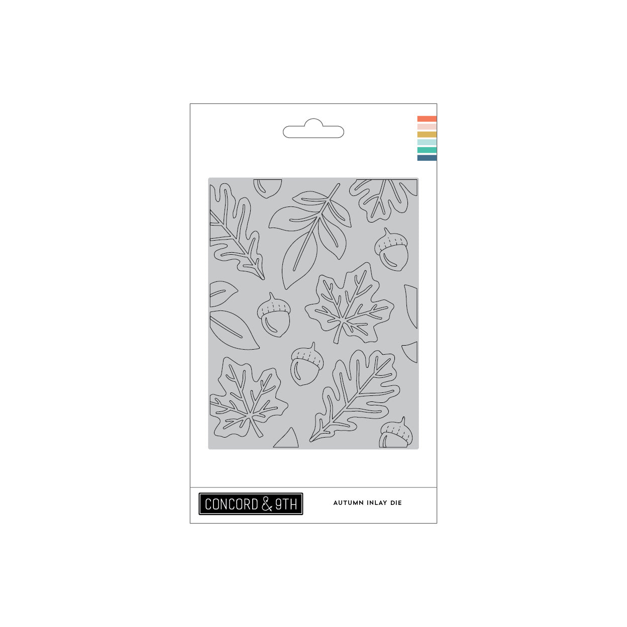 Troquel de incrustación de otoño