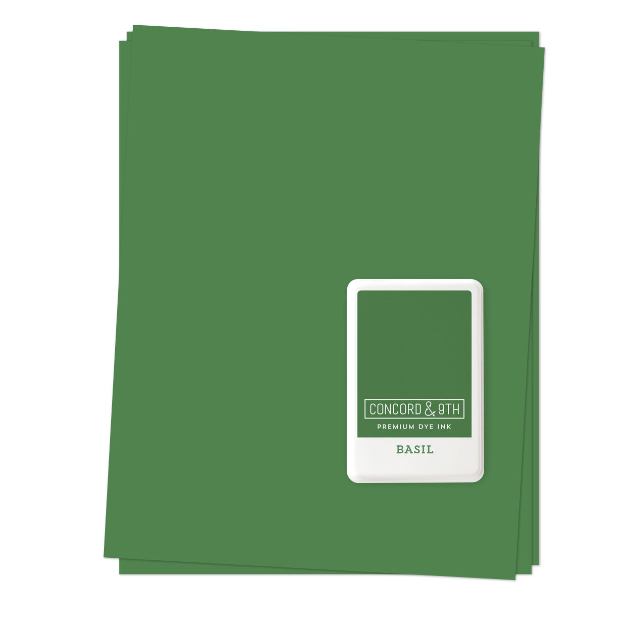 Cardstock: Basil Ink Pad & Cardstock BUNDLE