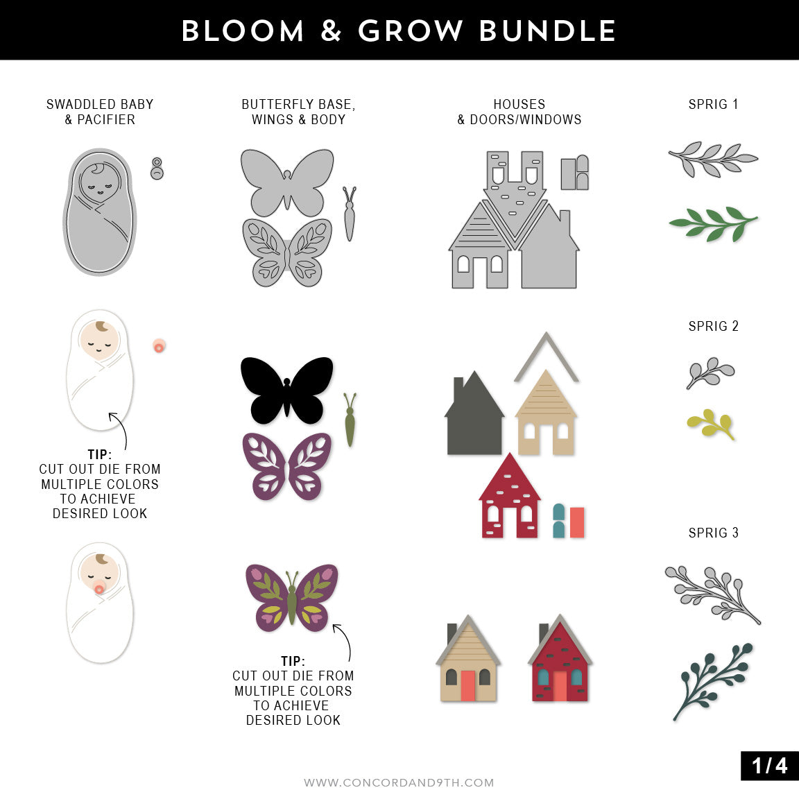 Bloom & Grow Stamp Set