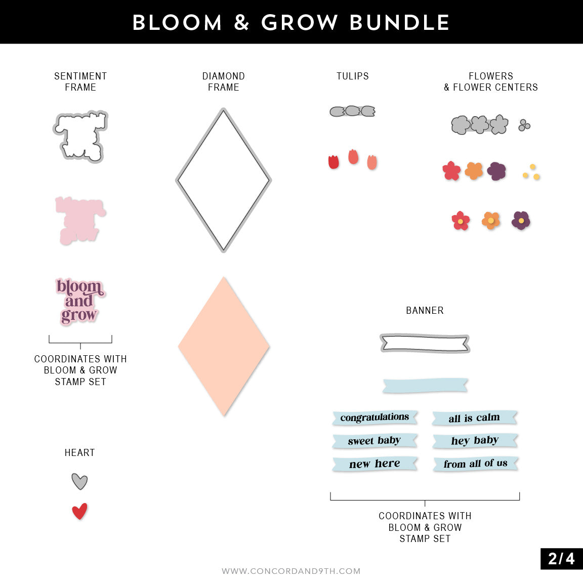 Bloom & Grow Stamp Set