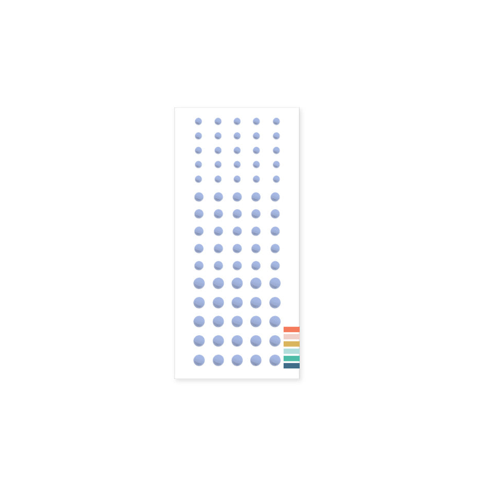 Enamel Dots: Bluebell