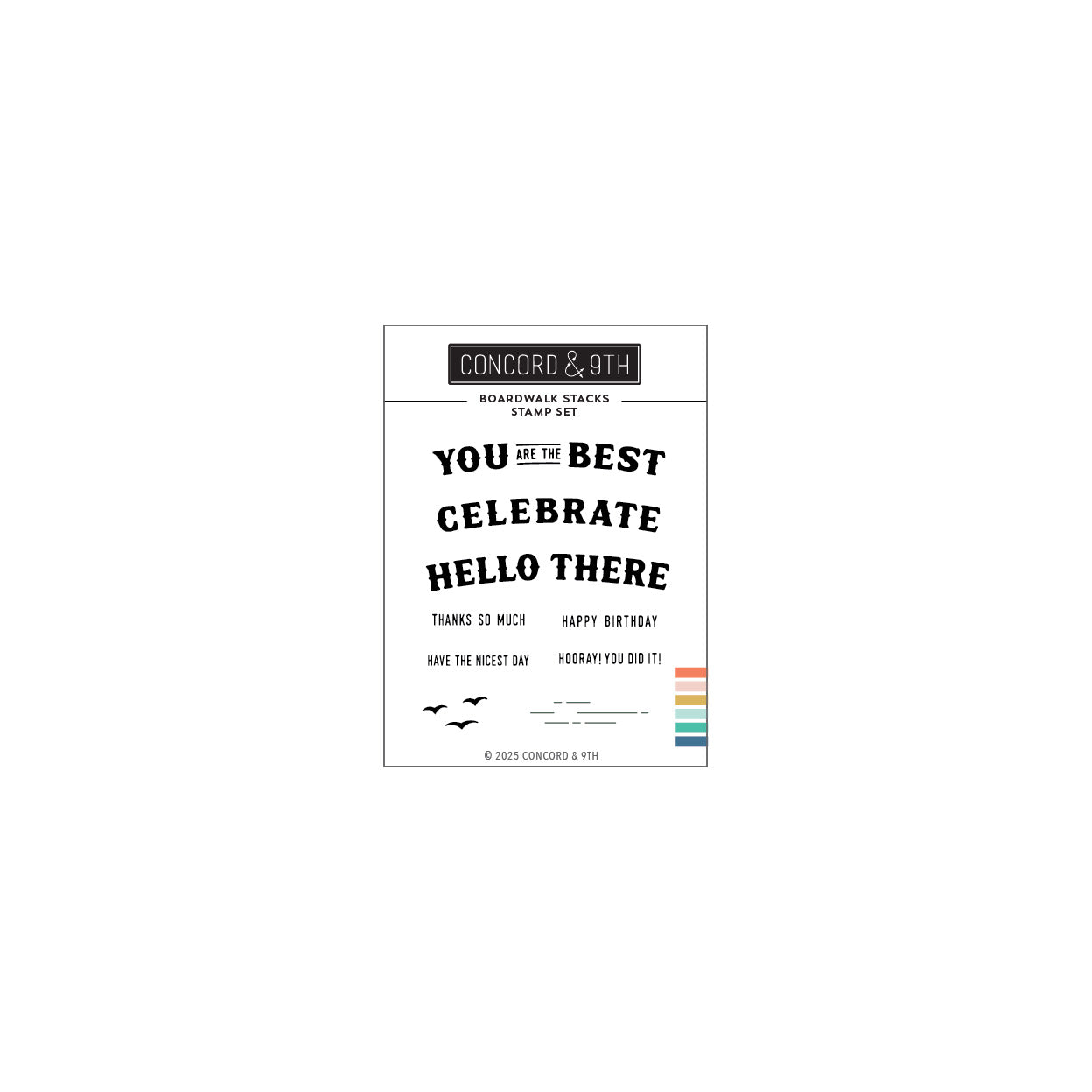 Boardwalk Stacks Stamp Set