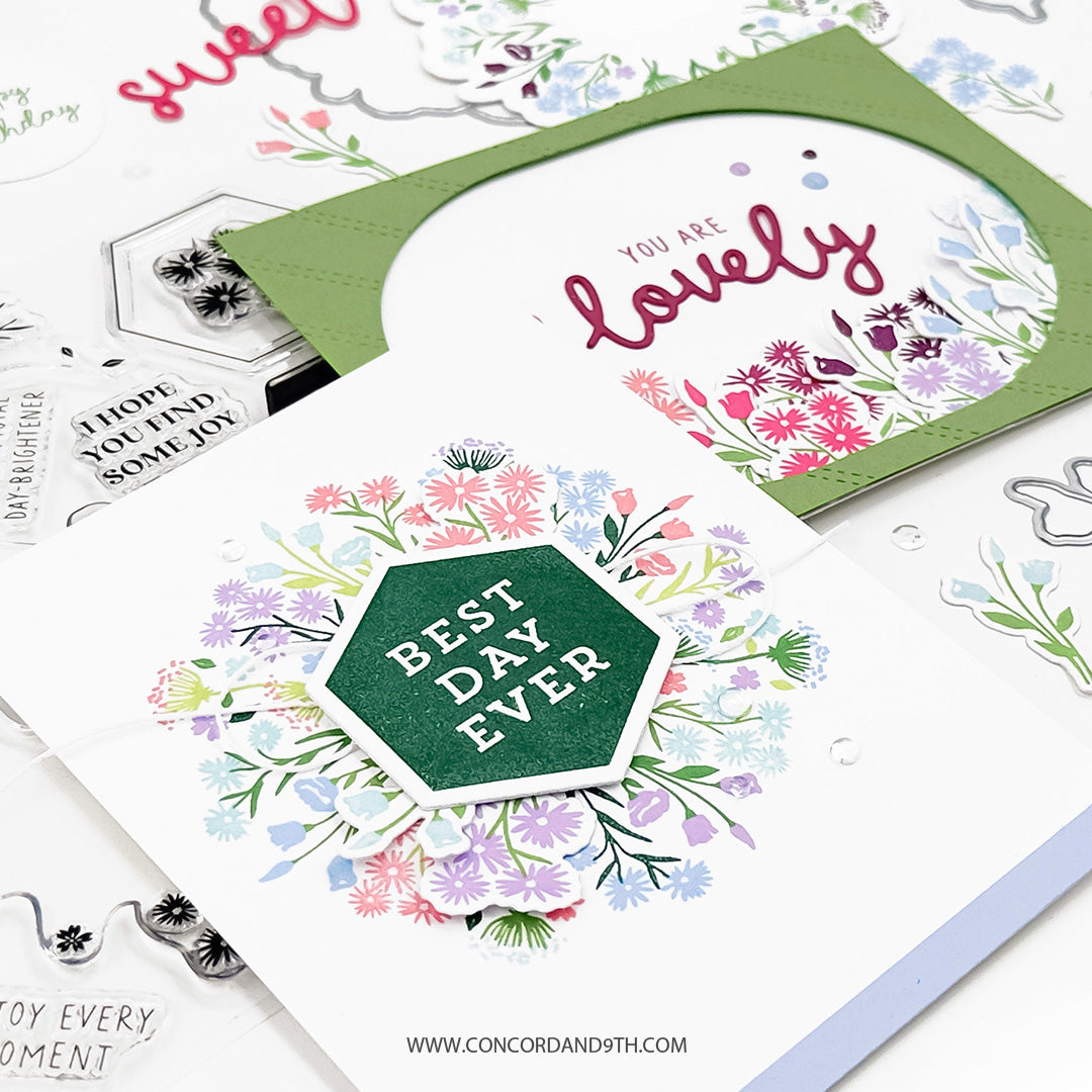 Bouquet Turnabout™ Stamp Set