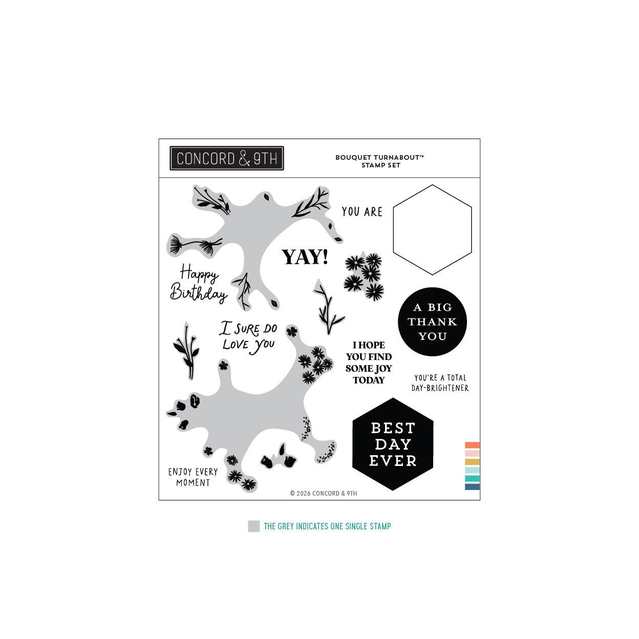 Bouquet Turnabout™ Stamp Set