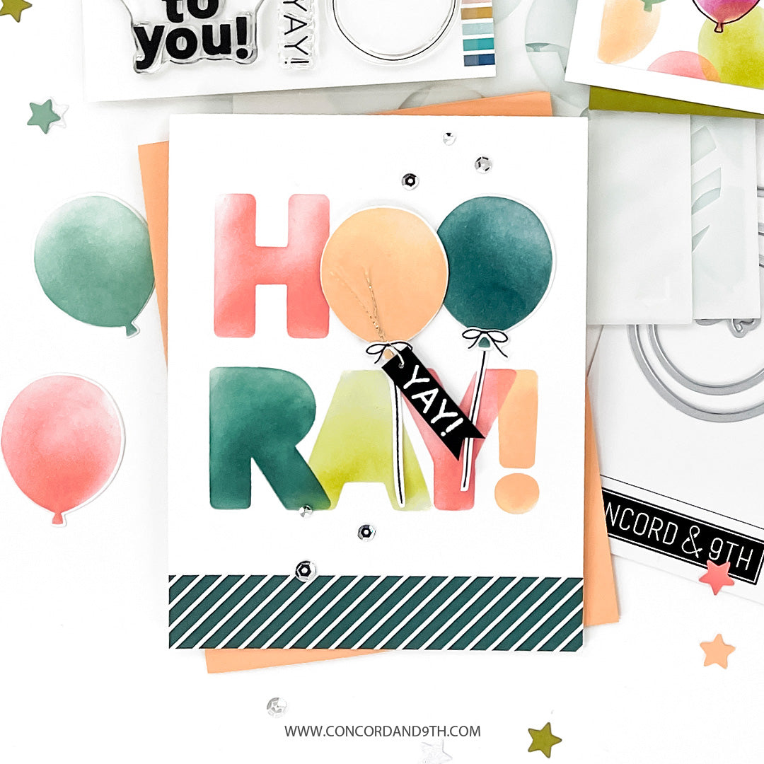 Bunch of Balloons Stamp Set