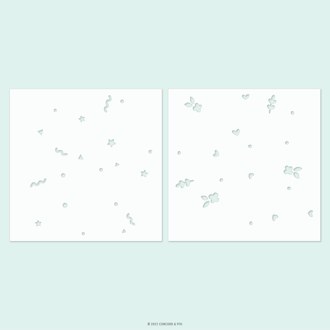 Bursting Backgrounds Turnabout™ Stencil Pack