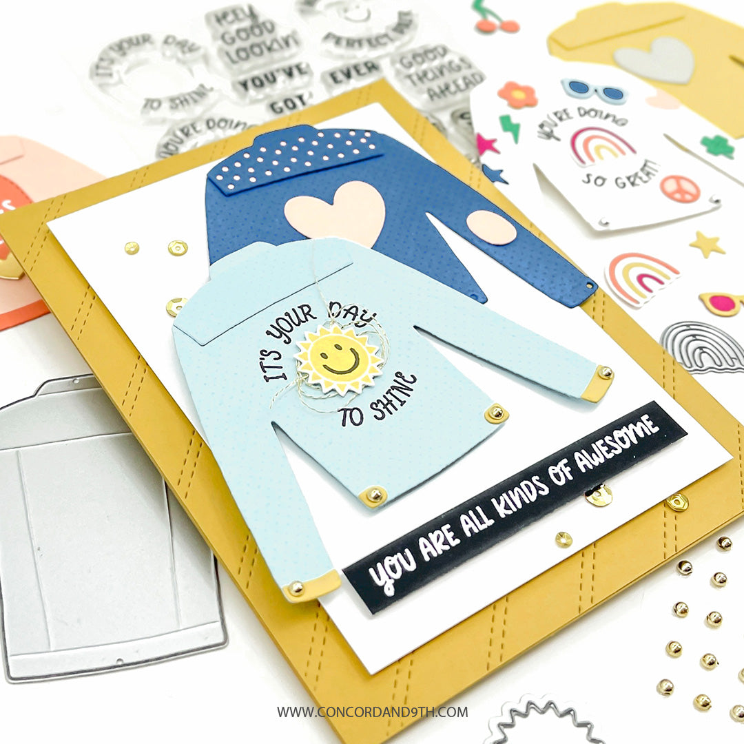 Juego de sellos Carpe Denim