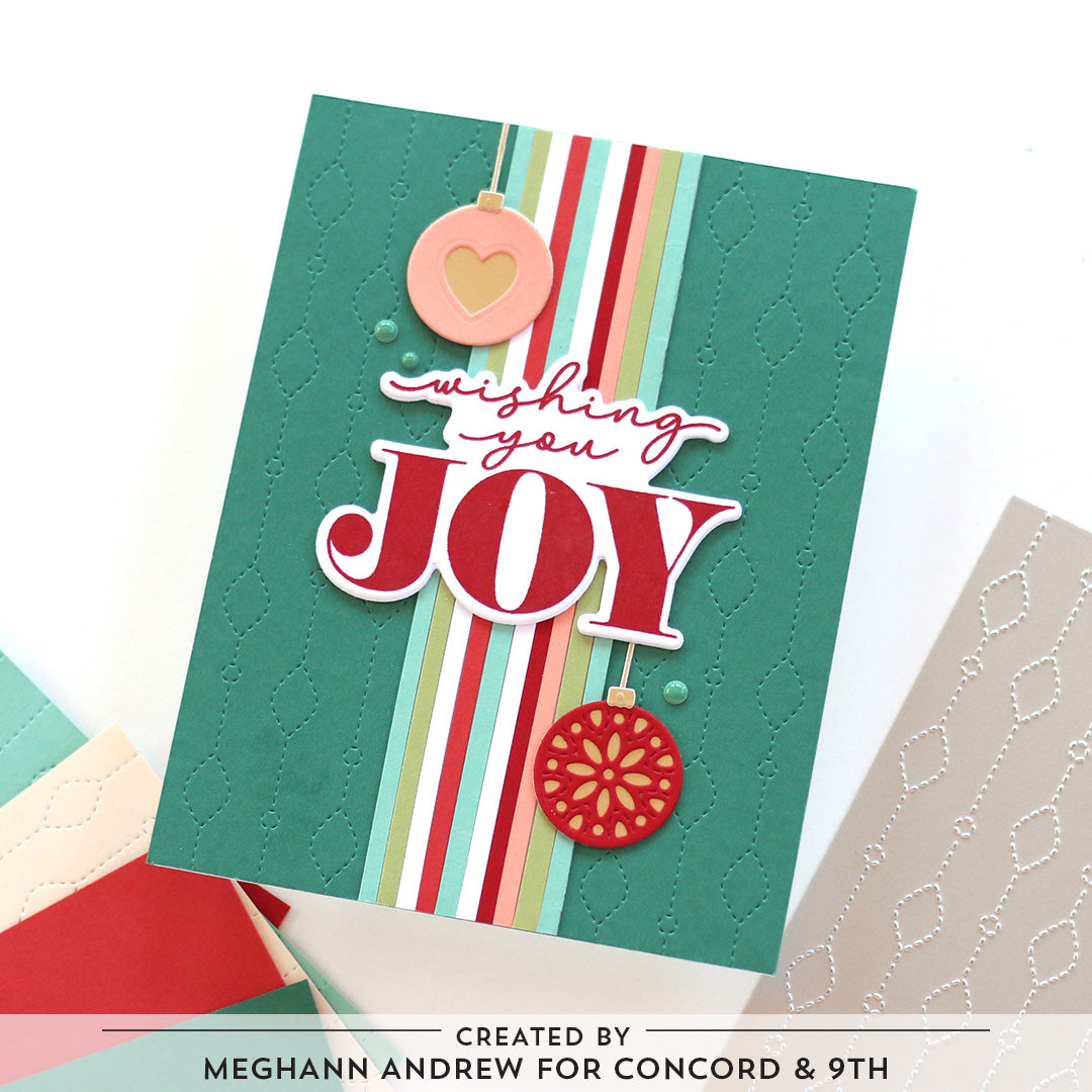 Chandelier Card Front Die