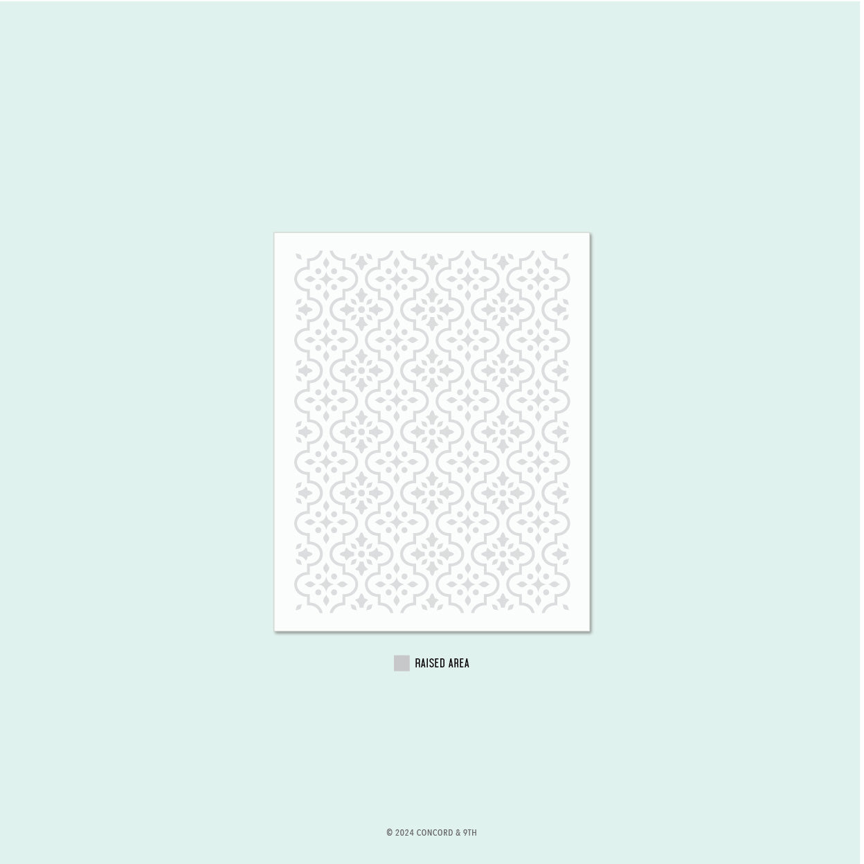 Charming Embossing Folder