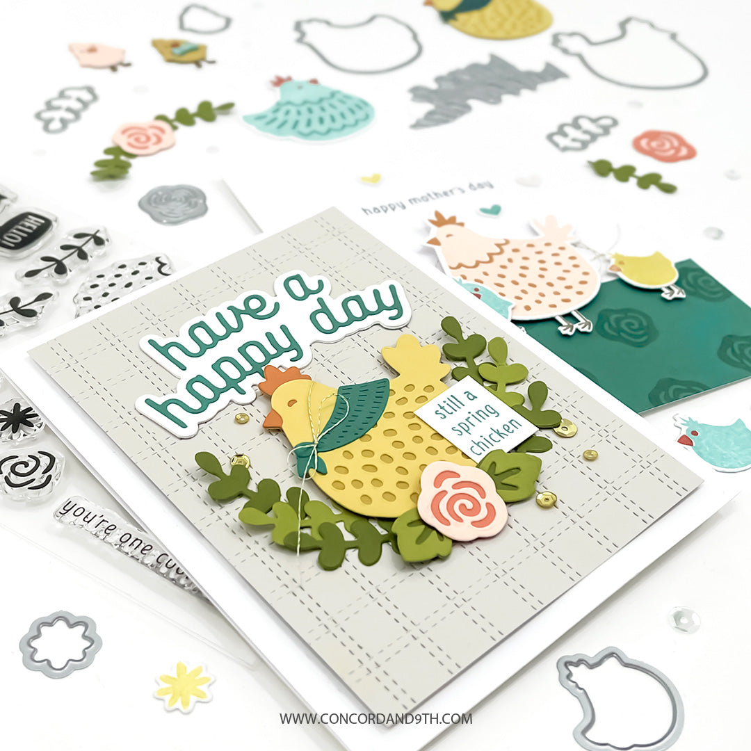 Chicken Chatter Stamp Set