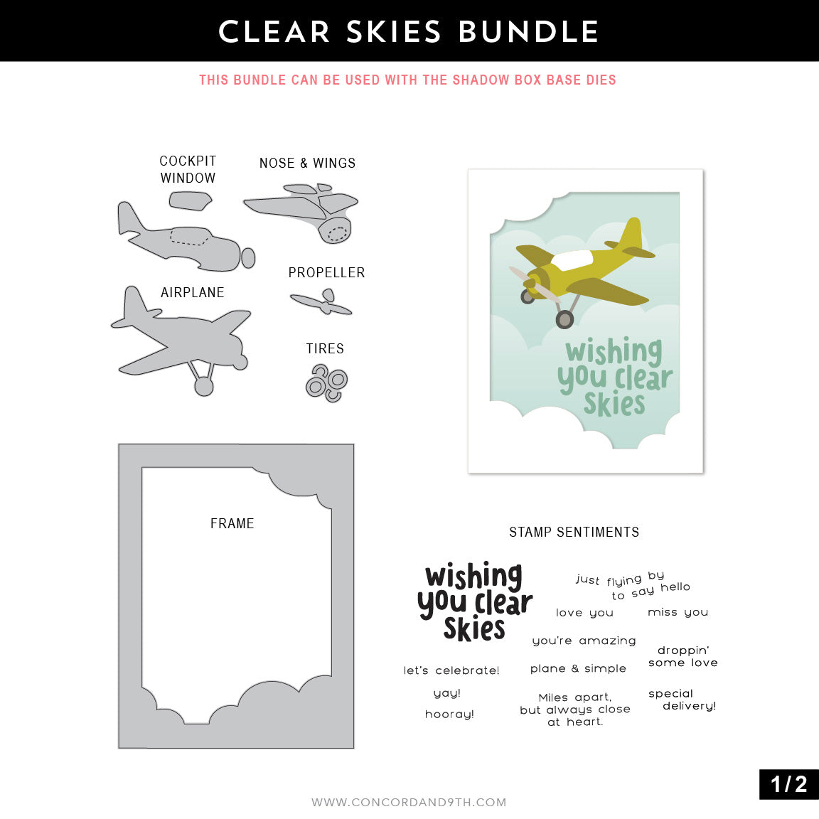 Clear Skies Stencil