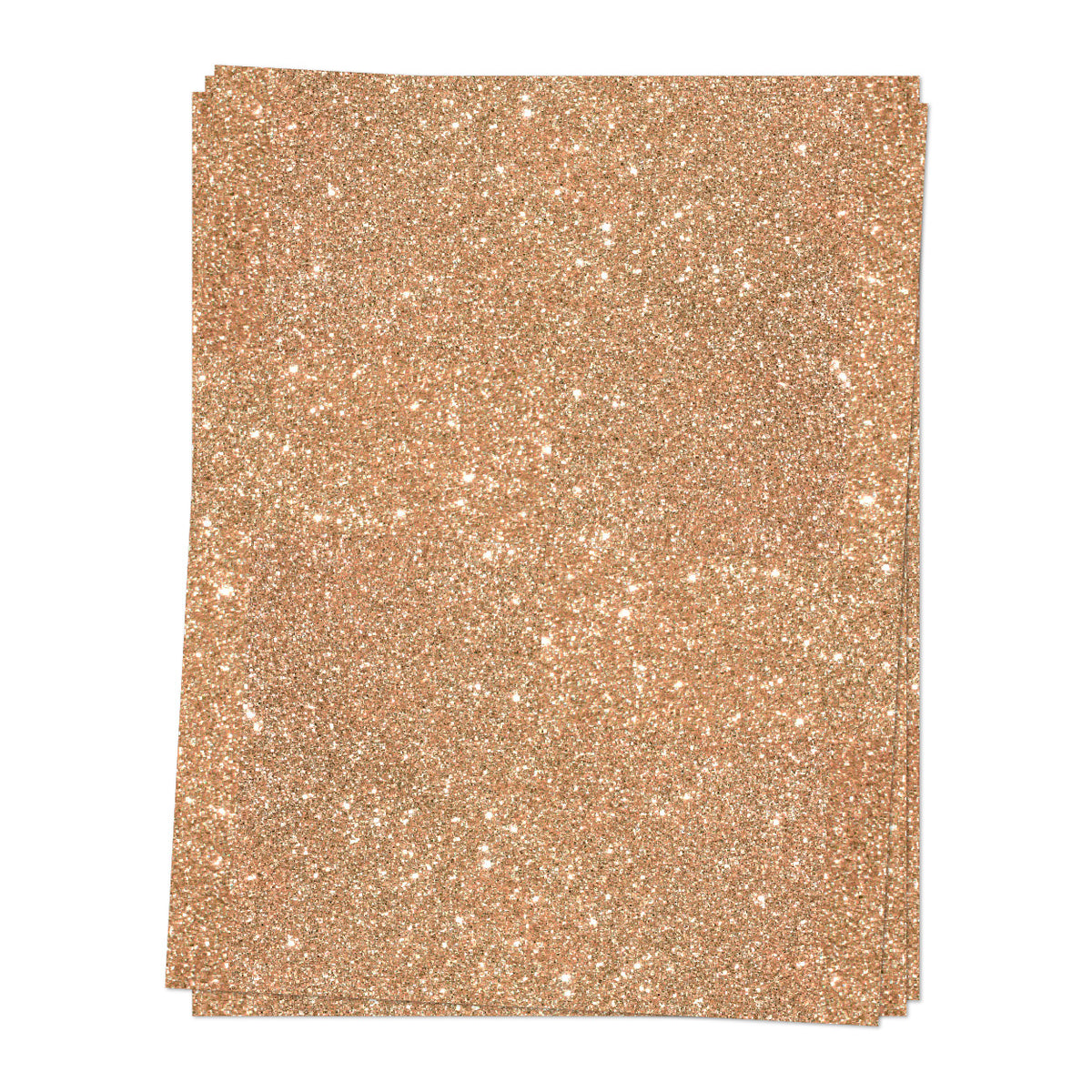 Copper Glitter Cardstock