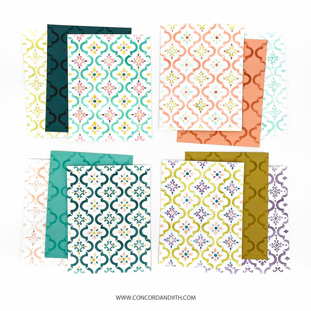 Cottage Charm Stencil Pack