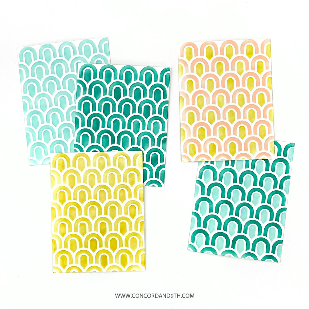 Paquete de plantillas decorativas