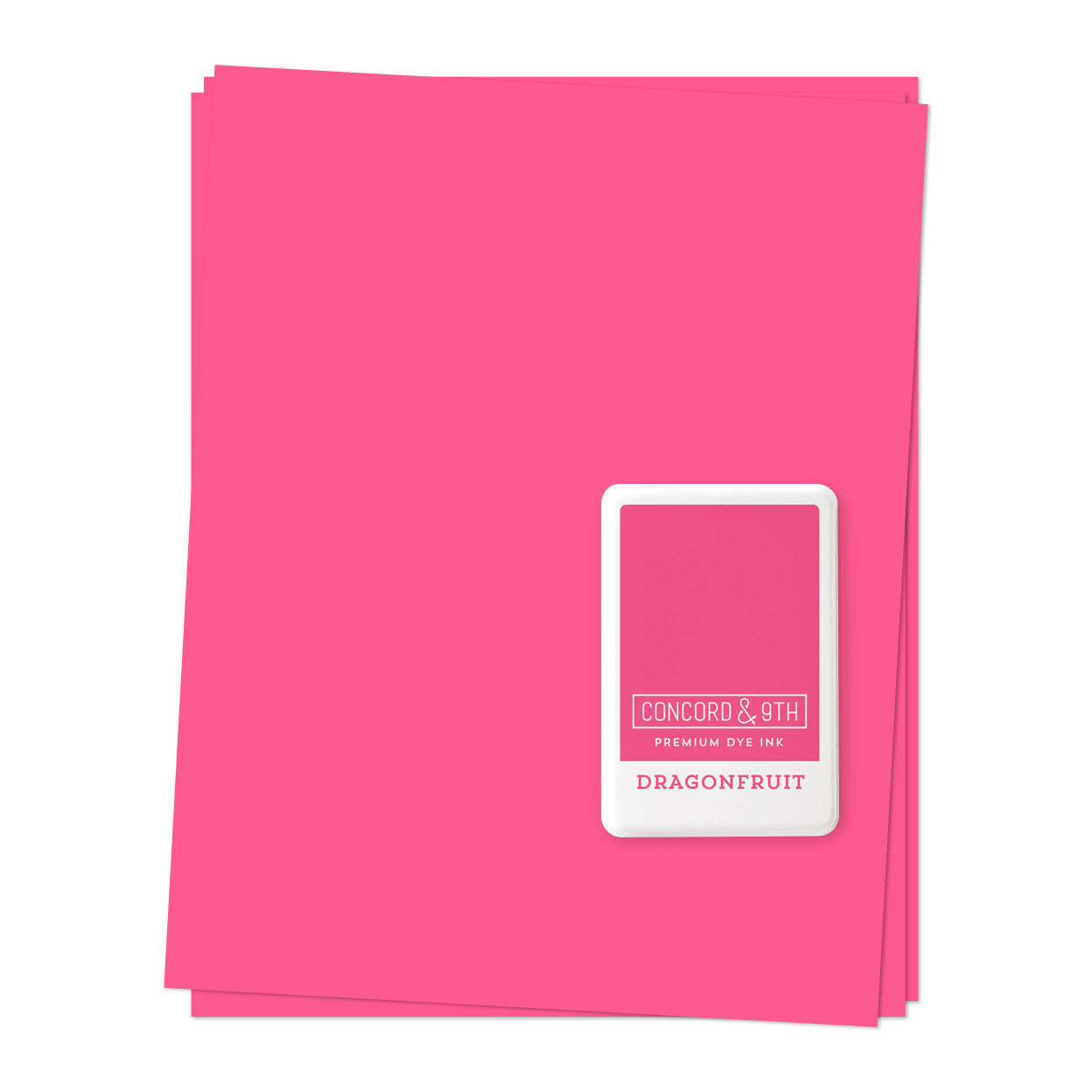 Cardstock: Dragonfruit Ink Pad & Cardstock BUNDLE