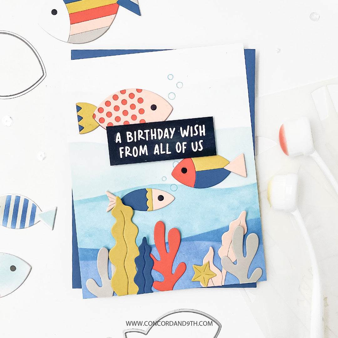 Fish Friends Stencil Pack