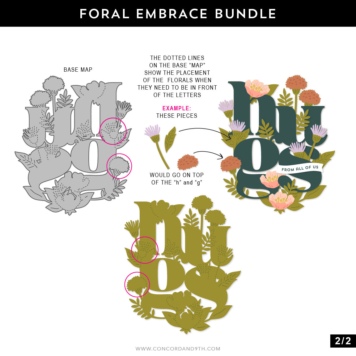 Floral Embrace Dies