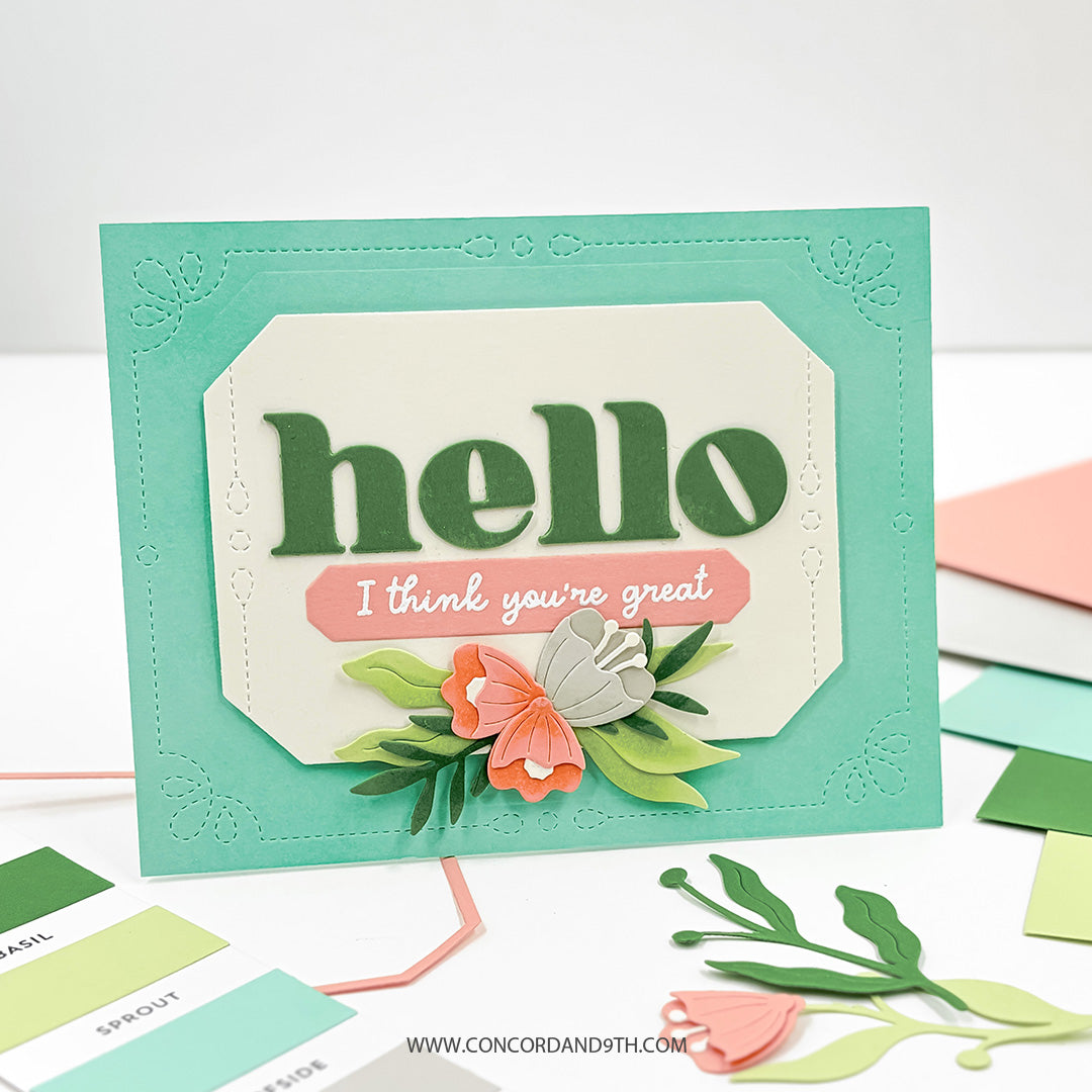 Garden Gate Assorted Cardstock Pack