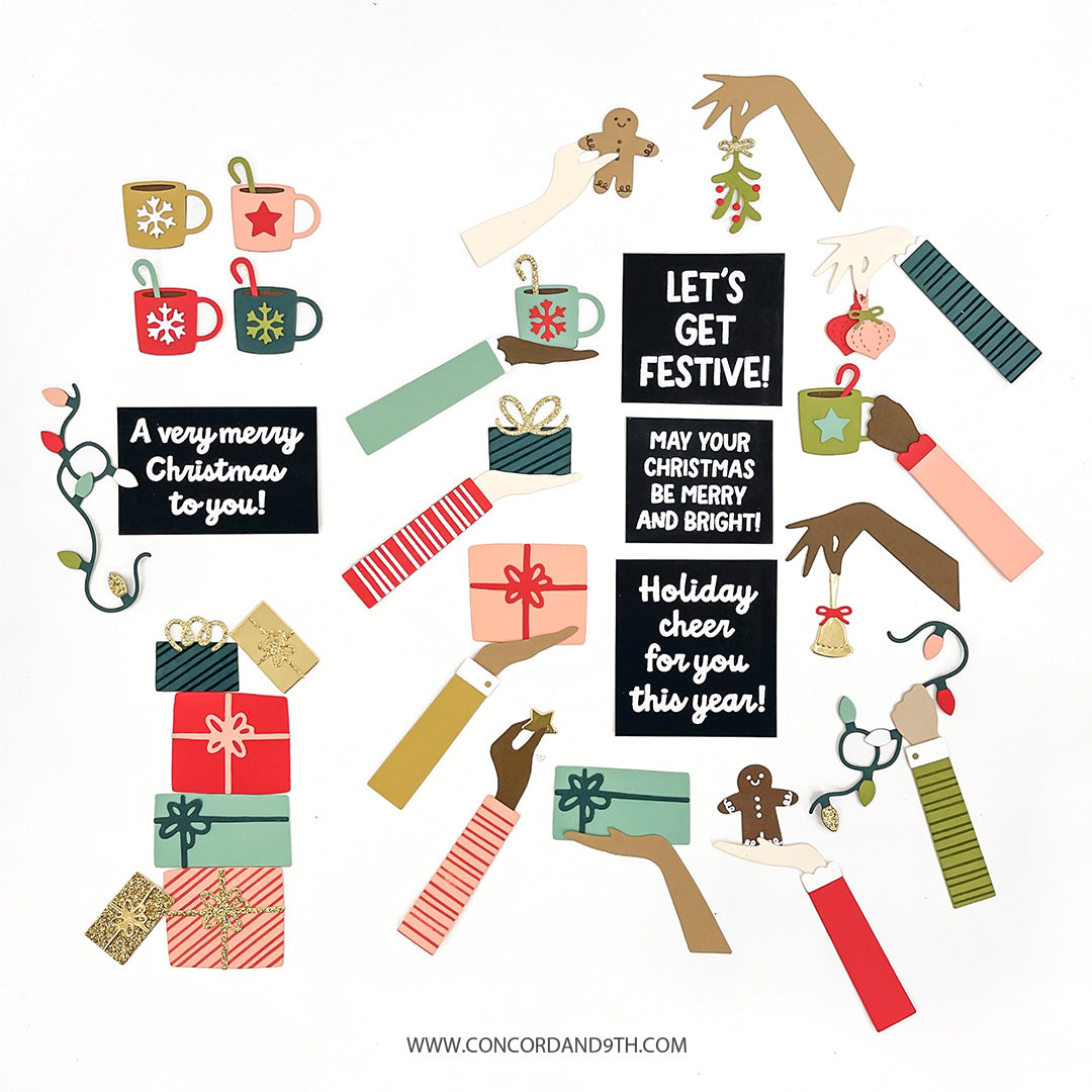 Handmade Holiday Stamp Set