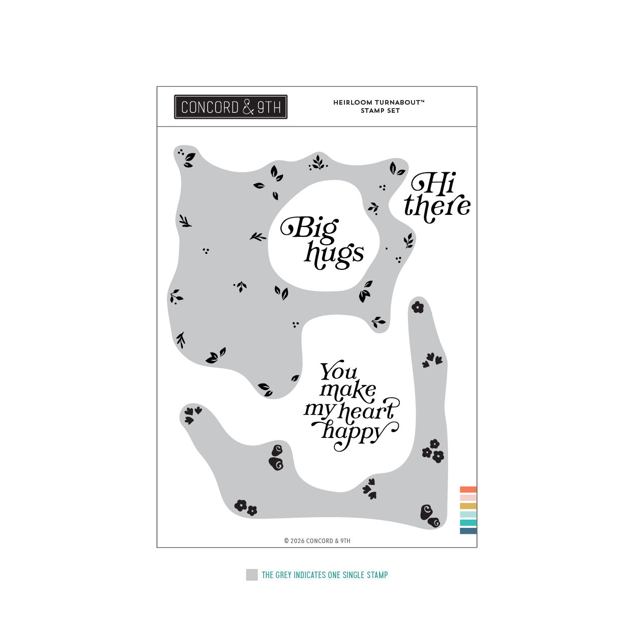 Heirloom Turnabout™ Stamp Set