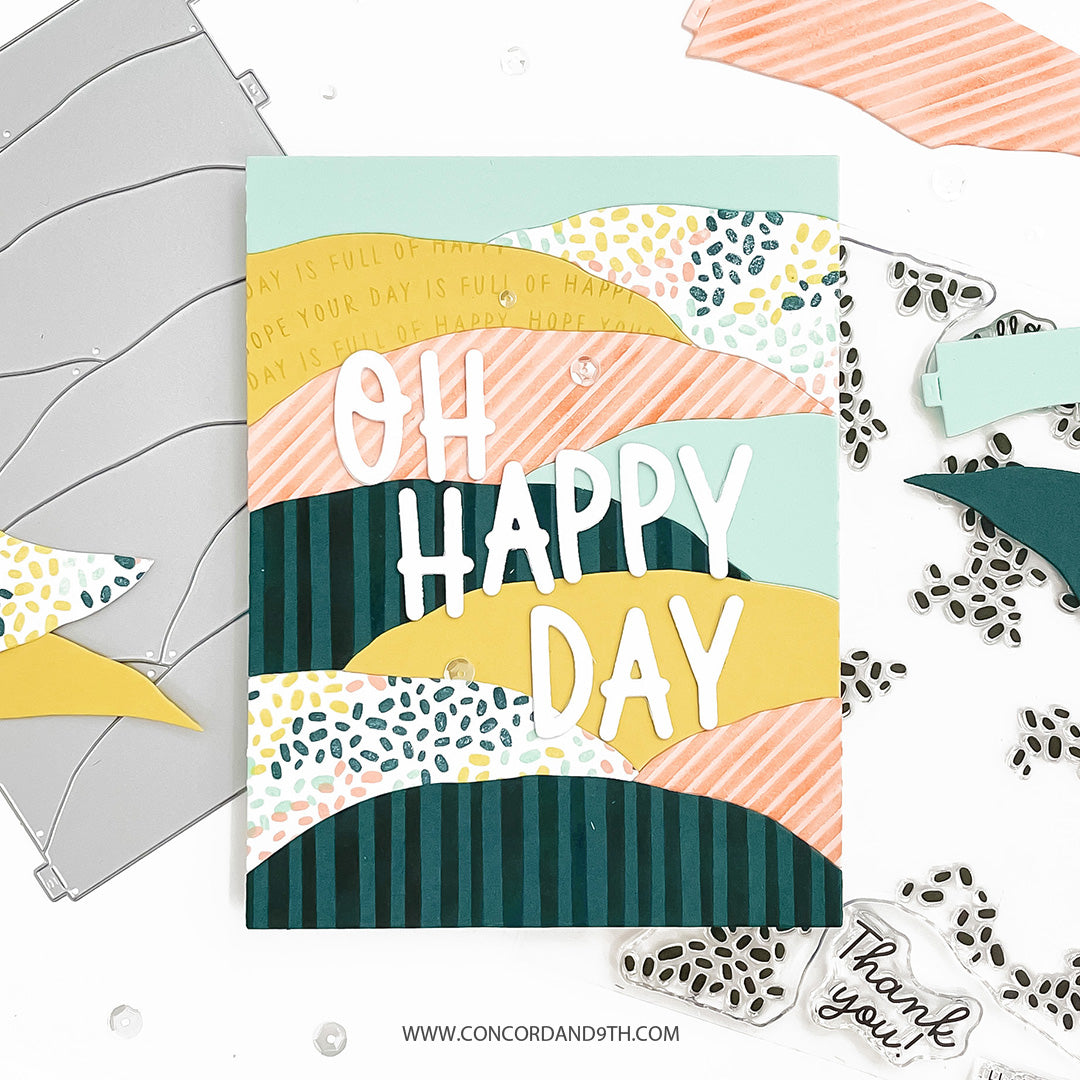 Speckled Turnabout™ Stamp Set