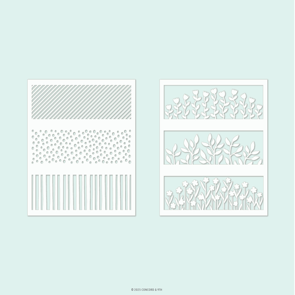 Hillside Stencil Pack