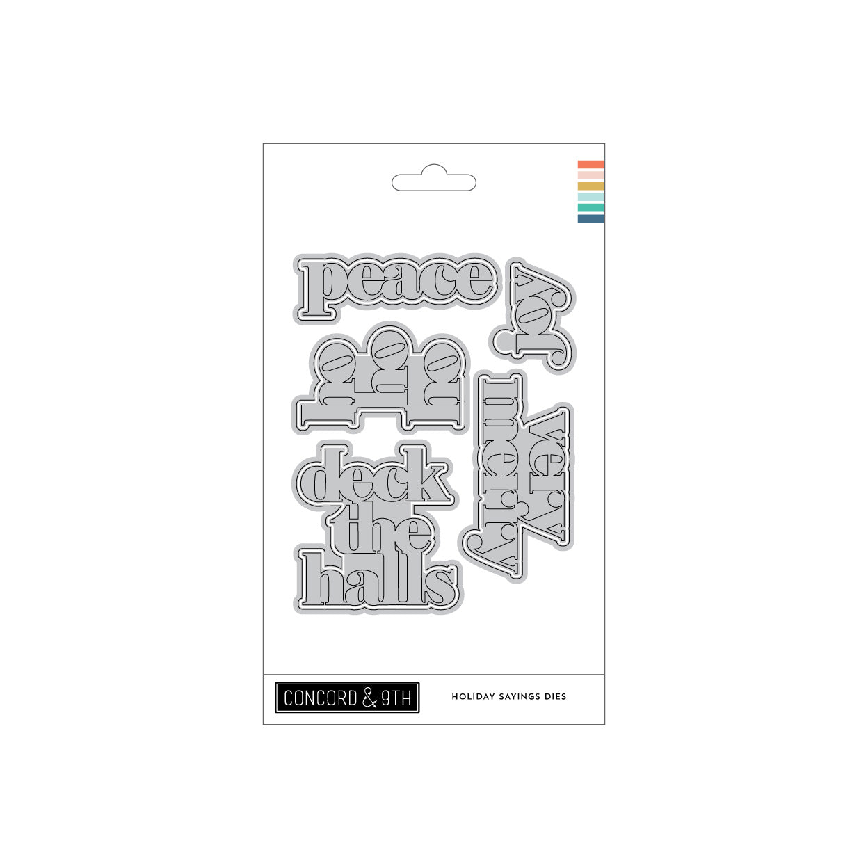 Troqueles de refranes navideños