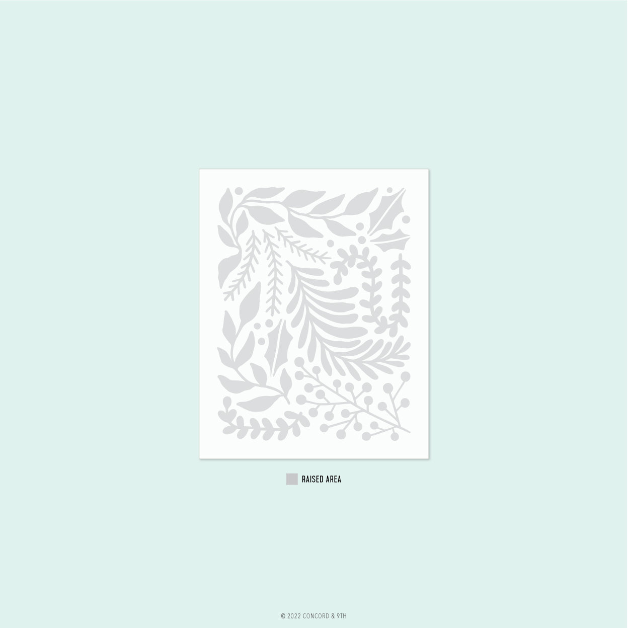 Holiday Sprigs Embossing Folder