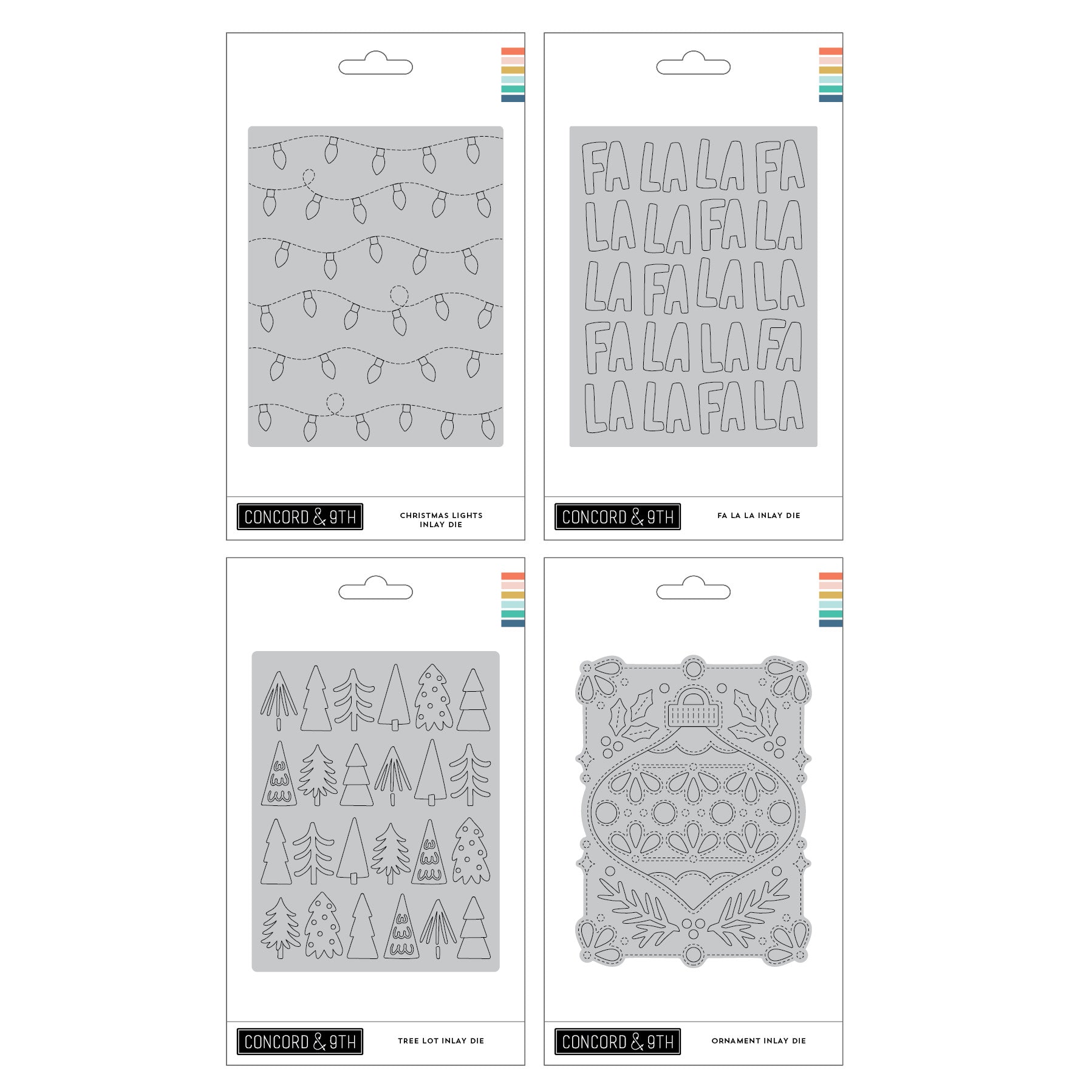 Holiday Inlay Dies Bundle