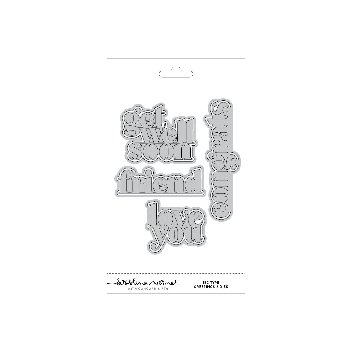 Big Type Greetings 2 Dies